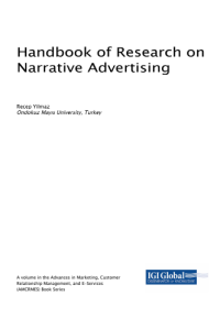 Image of Handbook of Research on Narrative Advertising