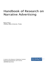 Handbook of Research on Narrative Advertising