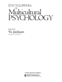 Multicultural psychology