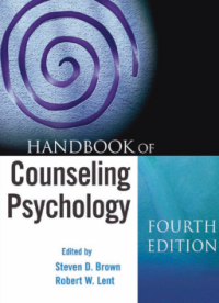 Image of HANDBOOK OF COUNSELING PSYCHOLOGY