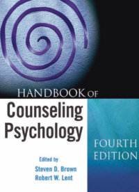 HANDBOOK OF COUNSELING PSYCHOLOGY