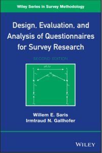 Design, evaluation, anD analysis of Questionnaires for survey research