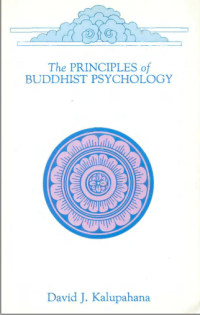 Image of The Principles of Buddhist Psychology