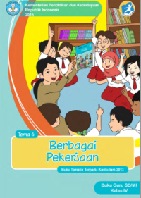 Image of tematik 4 berbagai pekerjaan guru 2016