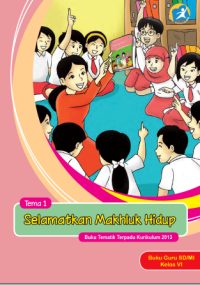 Image of Tematik 1 Selamatkan Makhluk Hidup (buku guru)
