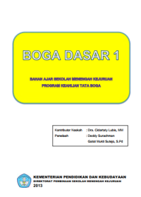Image of Boga Dasar 1 (buku siswa)