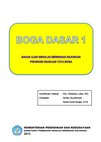 Boga Dasar 1 (buku siswa)