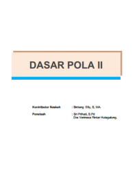 Image of Dasar Pola II (buku siswa)
