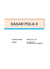 Dasar Pola II (buku siswa)