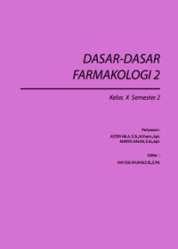 Dasar-dasar Farmakologi 2 (buku siswa)