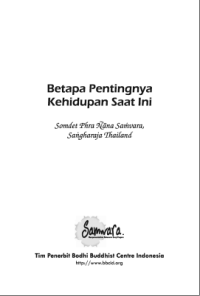 Image of Betapa Pentingnya Kehidupan Saat Ini