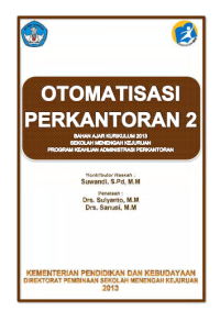 Otomatisasi Perkantoran 2 (buku siswa)