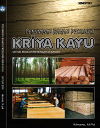 Image of Penyiapan Bahan Produksi Kriya Kayu (buku siswa)