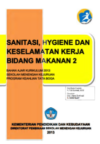 Sanitasi, Hygiene dan Keselamatan Kerja Bidang Makanan 2 (buku siswa)