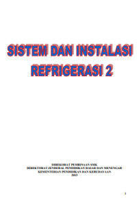 Sistem dan Instalasi Refrigerasi 2 (buku siswa)