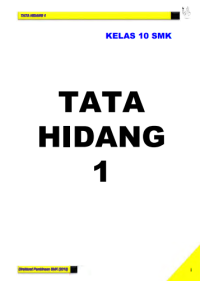 Tata Hidang 1 (buku siswa)