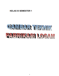 Image of Gambar Teknik Pabrikasi Logam 1 (buku siswa)