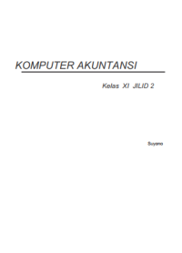 Komputer Akuntansi 2 (buku siswa)