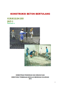 Image of Konstruksi Beton Bertulang 2 (buku siswa)