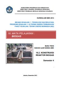 Konstruksi Reaktor Biogas 2 (buku siswa)