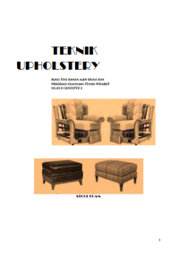 Image of Teknik Upholstery (buku siswa)