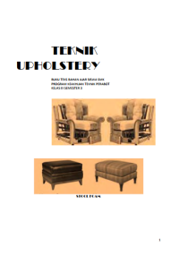 Teknik Upholstery (buku siswa)