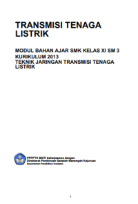Image of Transmisi Tenaga Listrik (buku siswa)