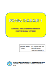 Image of Boga Dasar 1 (buku umum)