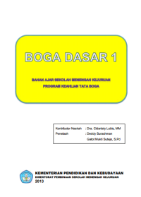 Boga Dasar 1 (buku umum)