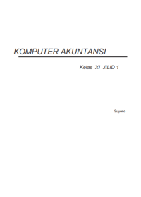 Komputer Akuntansi (buku umum)