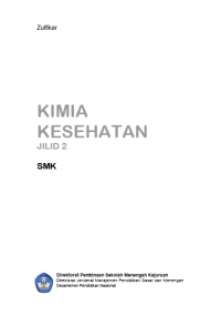 Image of Kimia Kesehatan (buku umum)