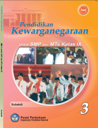 Image of Pendidikan Kewarganegaraan 3 (buku umum)