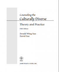 Image of Counseling the
Culturally Diverse