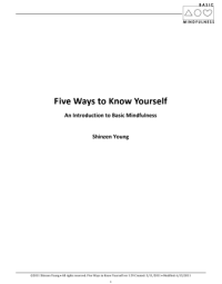 Image of Five Ways to Know Yourself