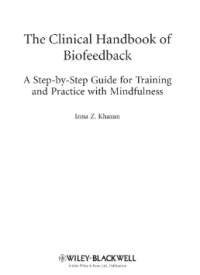 The Clinical Handbook of Biofeedback