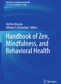 Image of Handbook of Zen, Mindfulness, and Behavioral Health
