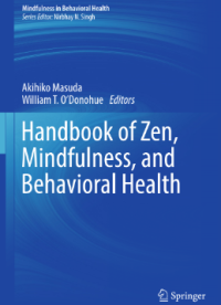 Handbook of Zen, Mindfulness, and Behavioral Health