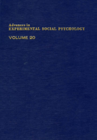 Image of EXPERIMENTAL SOCIAL PSYCHOLOGY