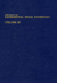 EXPERIMENTAL SOCIAL PSYCHOLOGY