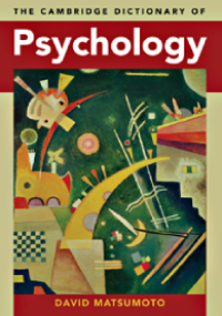 Image of THE CAMBRIDGE DICTIONARY OF PSYCHOLOGY