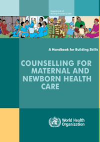 Image of Counselling for maternal and newborn health care