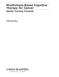 Image of Mindfulness-Based Cognitive Therapy for Cancer