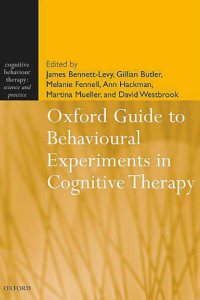 Image of Oxford Guide to Behavioural Experiments in Cognitive Therapy