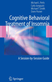 Cognitive Behavioral Treatment of Insomnia