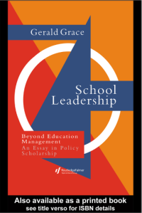 Image of School Leadership: Beyond Education Management