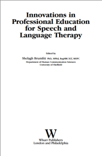 Innovations in
Professional Education for Speech and Language Therapy