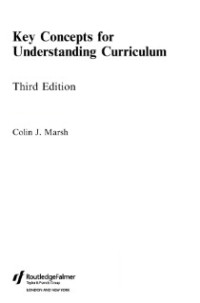 Key Concepts for Understanding Curriculum