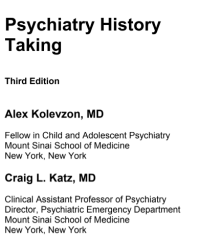 Image of Psychiatry History Taking