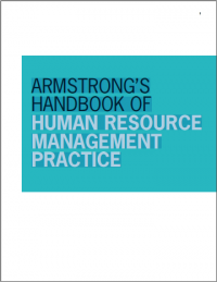 ARMSTRONG’S
HANDBOOK OF
HUMAN RESOURCE
MANAGEMENT
PRACTICE