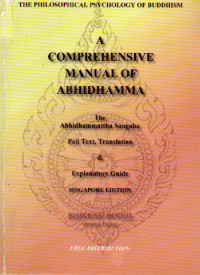 A Comprehensive Manual of Abhidhamma